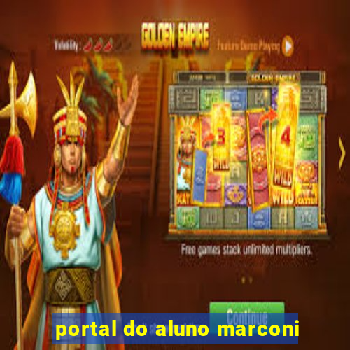 portal do aluno marconi